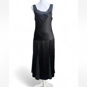 ABS formal/cocktail midi dress 90s imitates the 20s flapper/gatsby style
